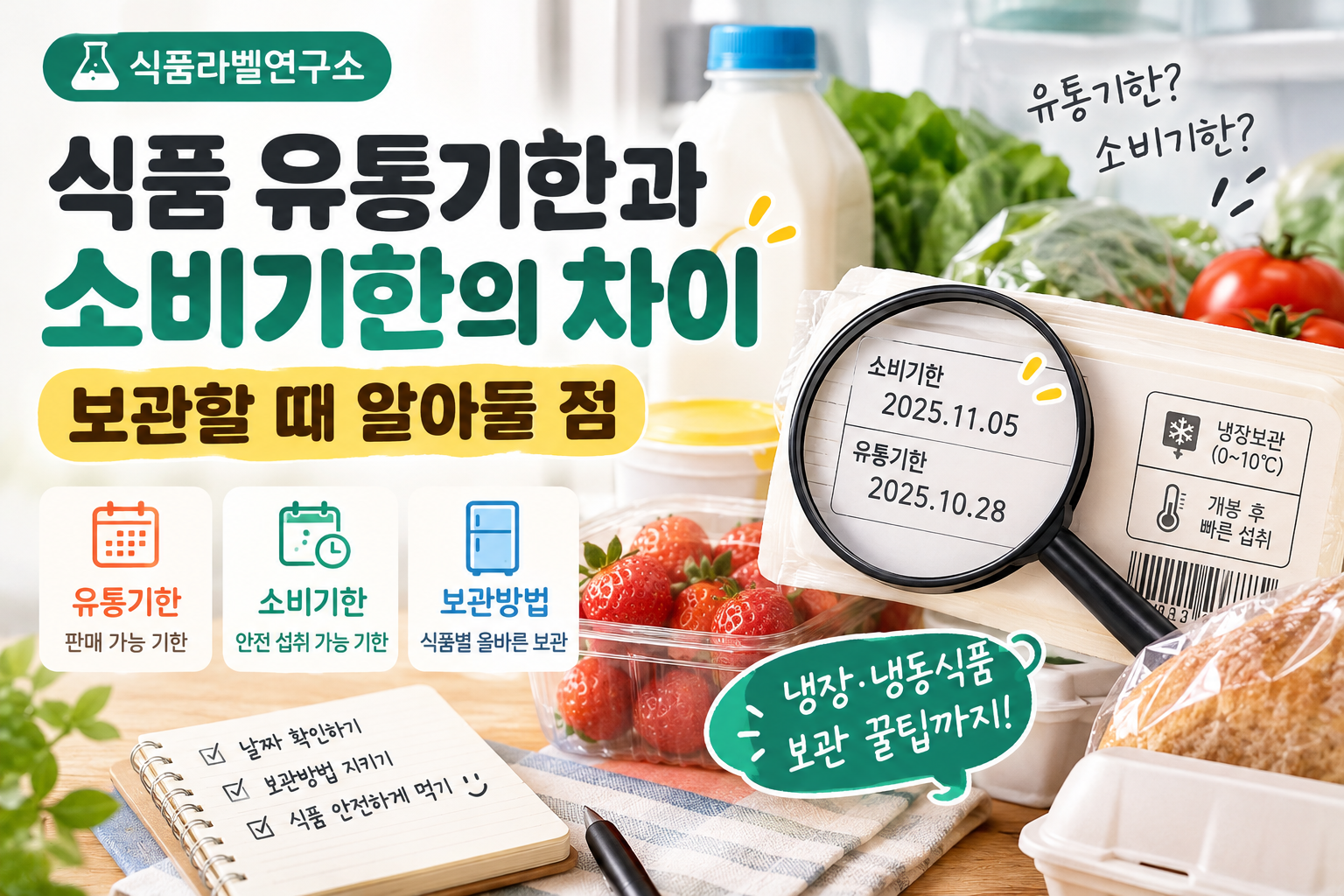 식품 유통기한과 소비기한 완벽 정리 (1)